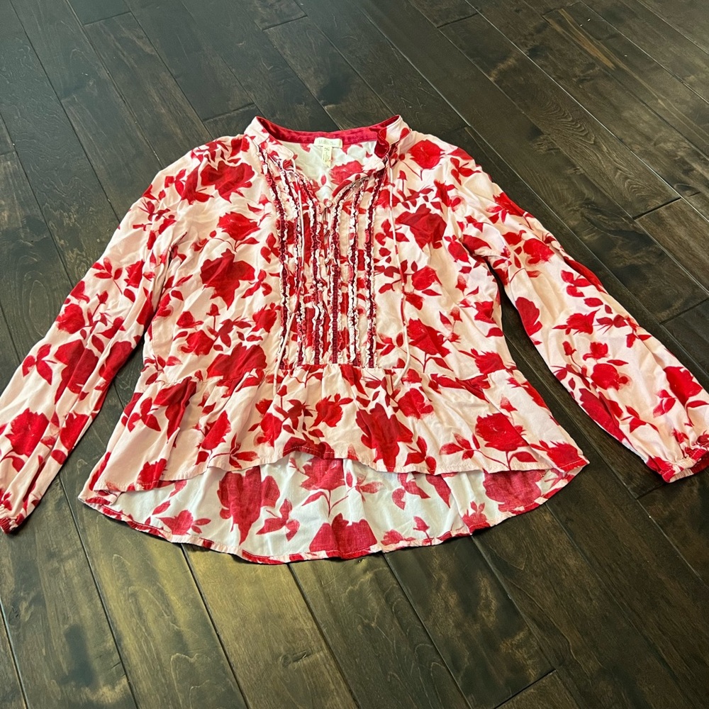 Floral Matilda Jane top